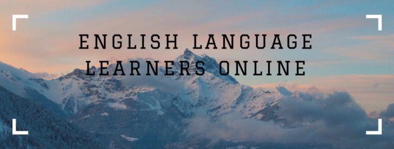 english language learners online facebook grup