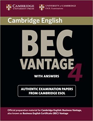 BEC Vantage Exam Books – Business English Success