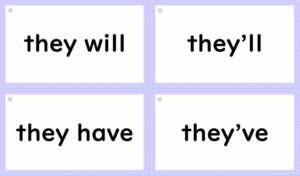 contractions in english